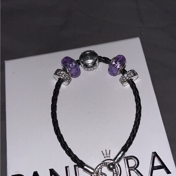 Nightmare before Christmas charm bracelet from Pandora. Can add more charms. New - Picture 2 of 2